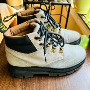 Doc Martens Rakim Utility Chukka Combat Boots Gray Lace Up Mens Sz 7 wmns 8.5